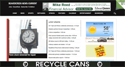 Desktop Screenshot of beavercreeknewscurrent.com